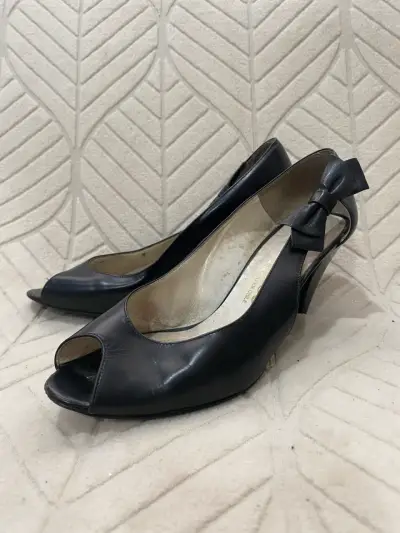 Zapatos negros con lazo GACEL - miniatura 2