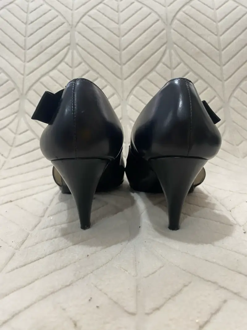 Zapatos negros con lazo GACEL - 3
