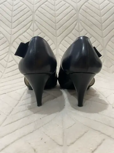 Zapatos negros con lazo GACEL - miniatura 3