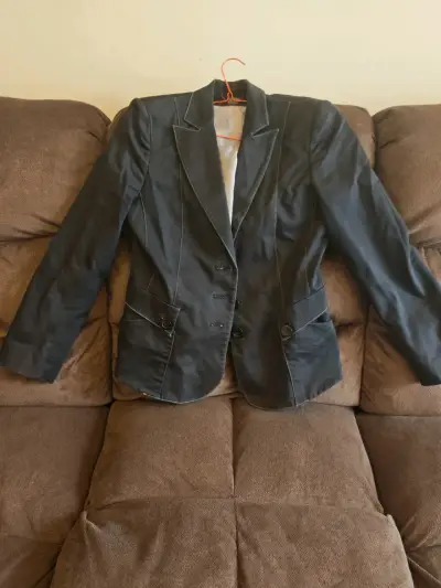 Blazer negro elegante mujer - miniatura 1