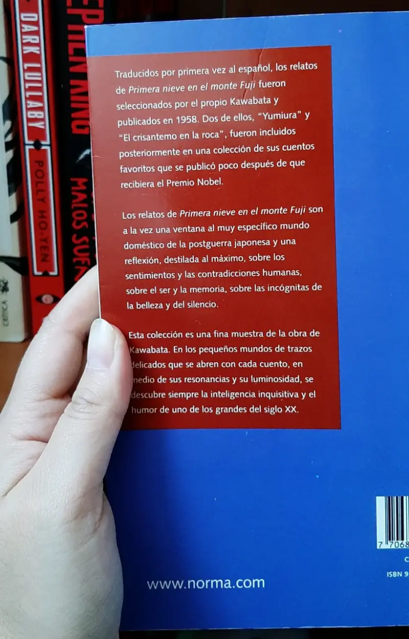 Libro 'Primera nieve en el monte Fuji' - 2