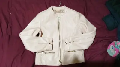 Chaqueta color palo rosa - miniatura 1