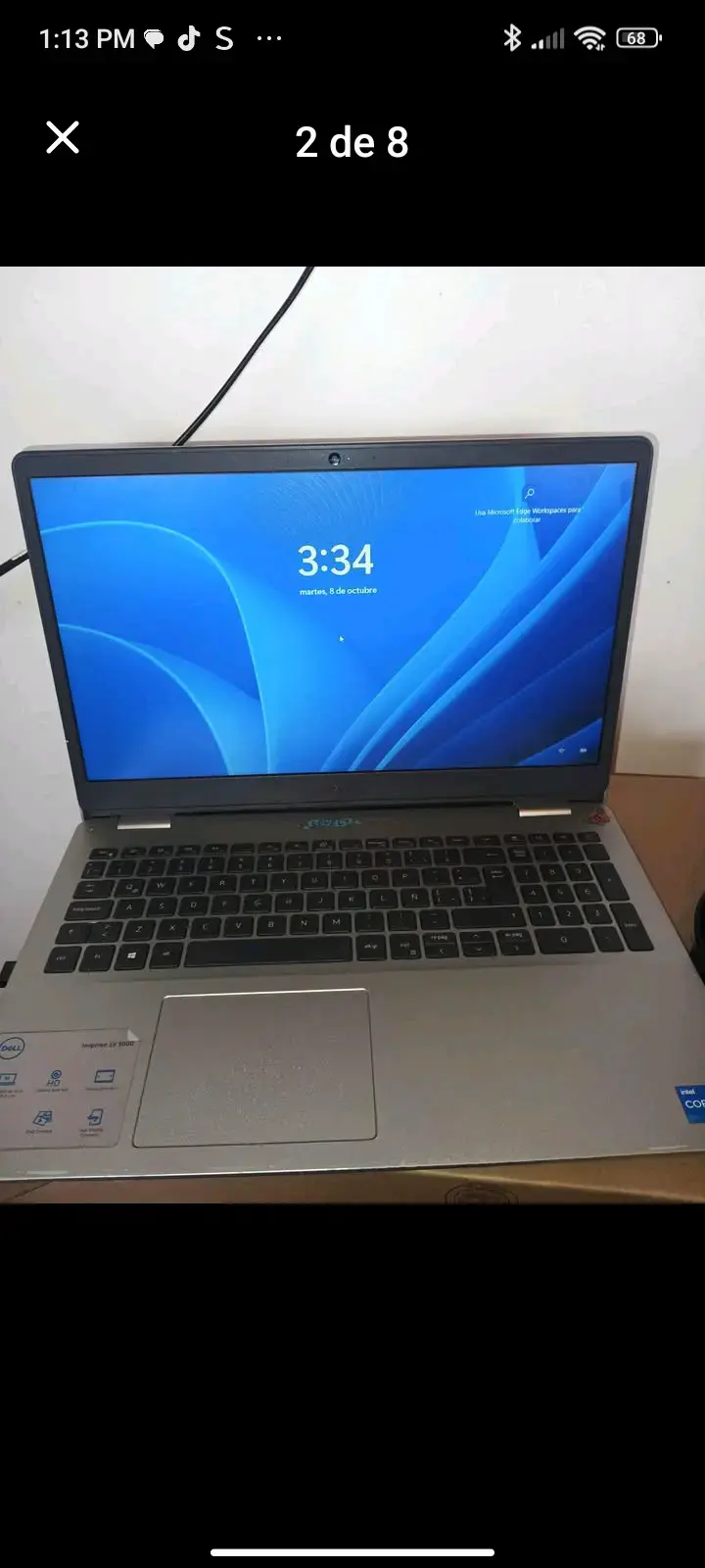 Laptop Dell con cargador - 2
