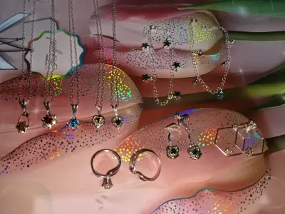 Set de joyería elegante - miniatura 1