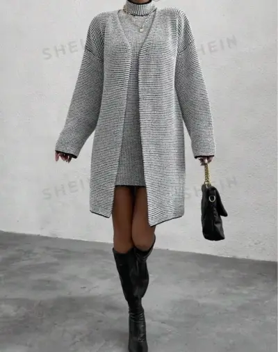 Conjunto vestido y abrigo - miniatura 6