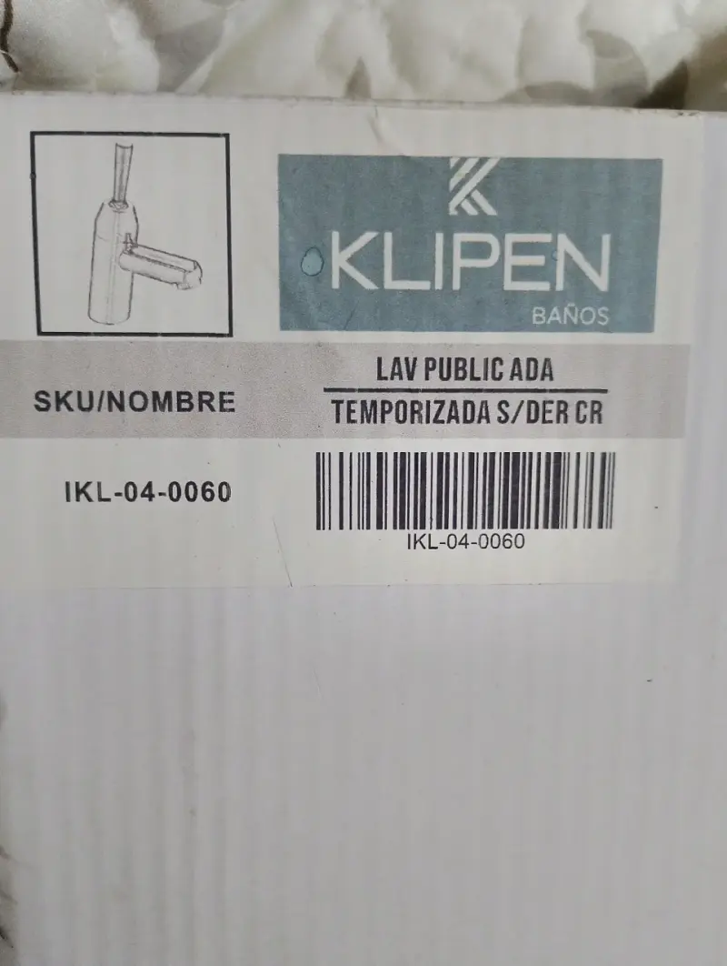Llave baño mezclador cromo nuevo - 3