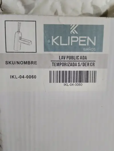 Llave baño mezclador cromo nuevo - miniatura 3