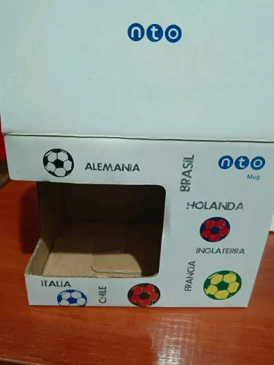 Tazón decorado con banderas - miniatura 2