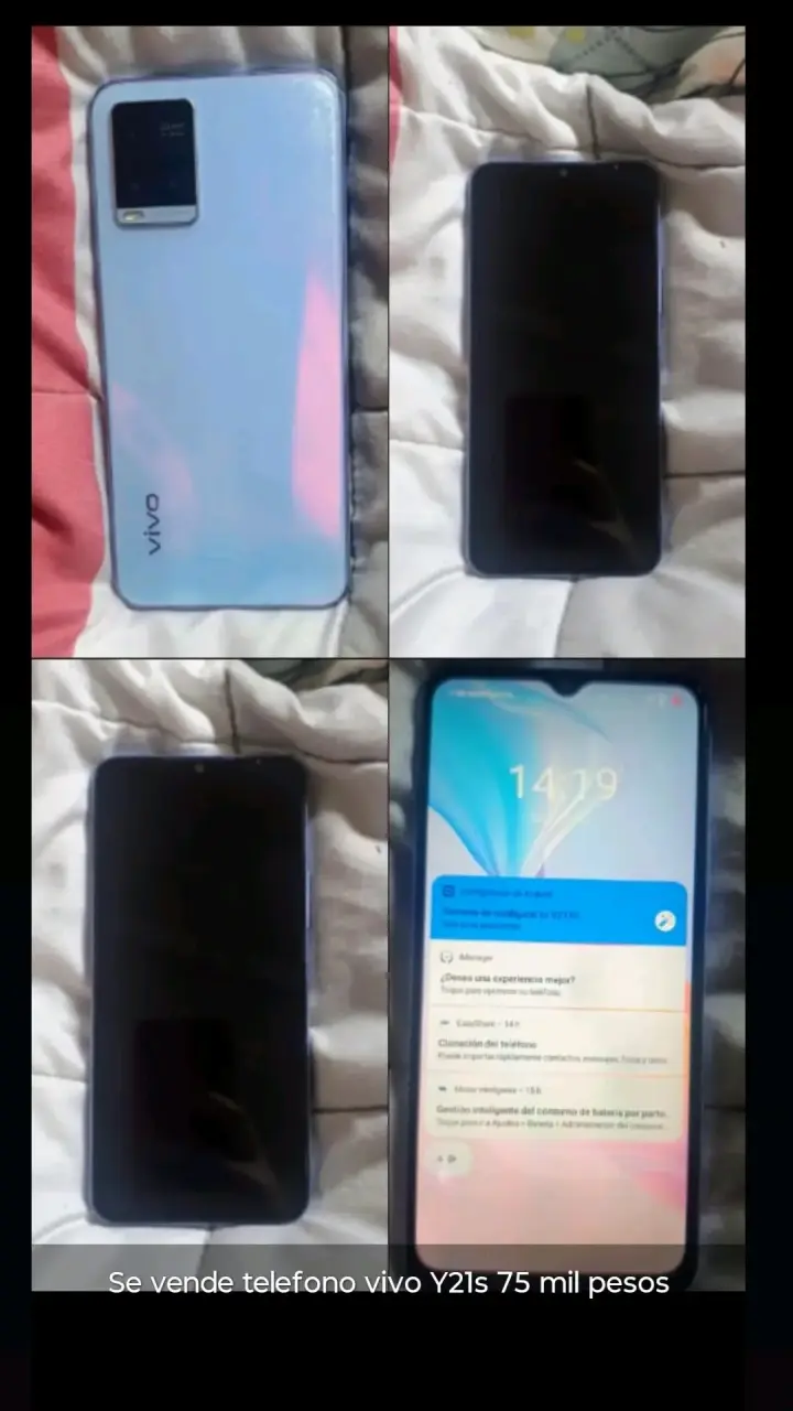 Teléfono Vivo Y21s buen estado
