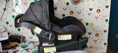 Silla de auto negra Infanti - miniatura 1