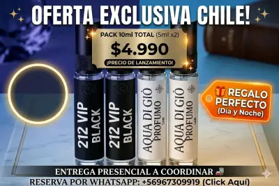 🤩Oferta Limitada:212 Vip Black Aqua Di Gio profu - miniatura 1