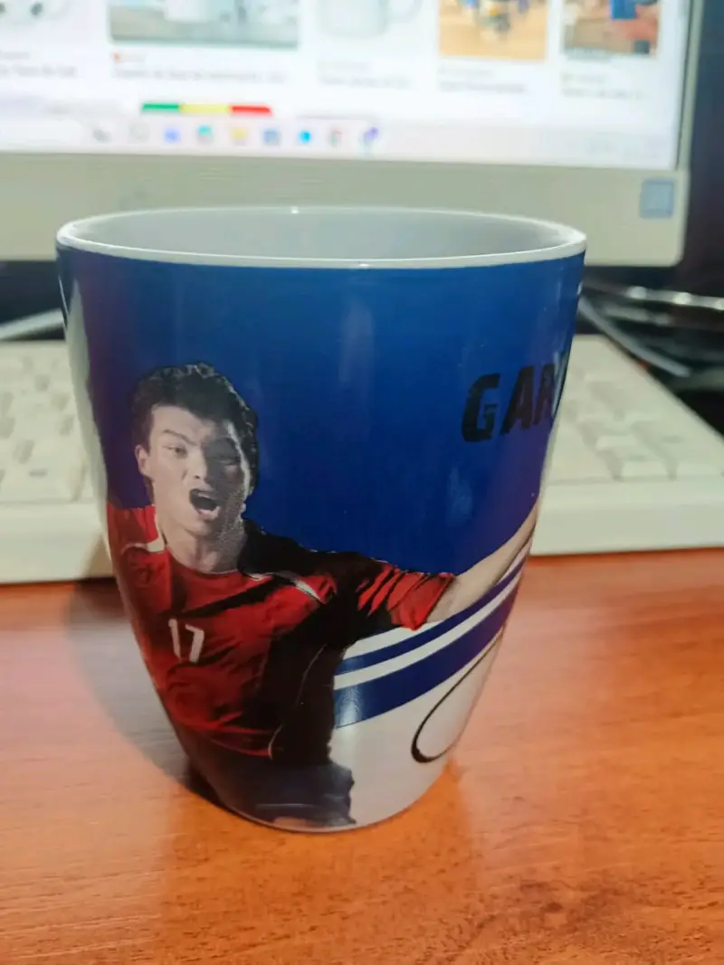 Tazón Gary Medel de coleccion idolos mundialeros - 1