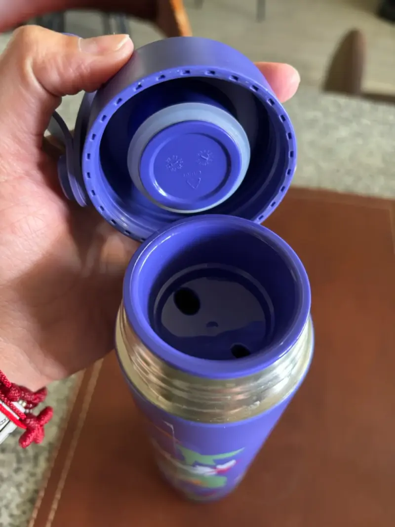 Termo floral Starbucks morado - 3
