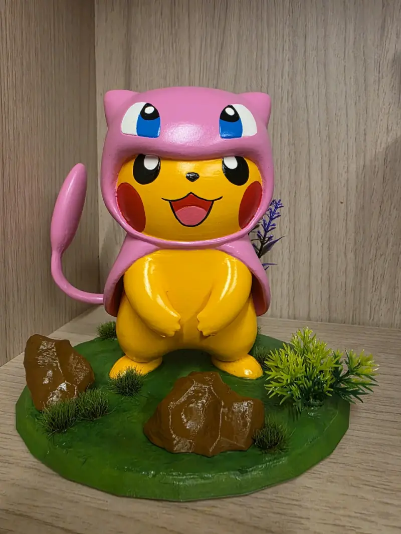 Figura Pikachu disfraz Mew - 2