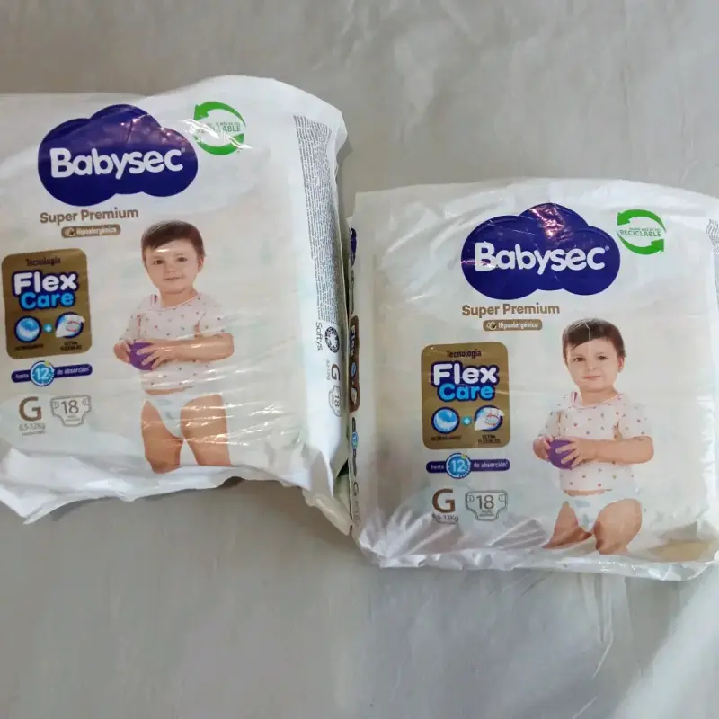 Pañales Babysec Super Premium