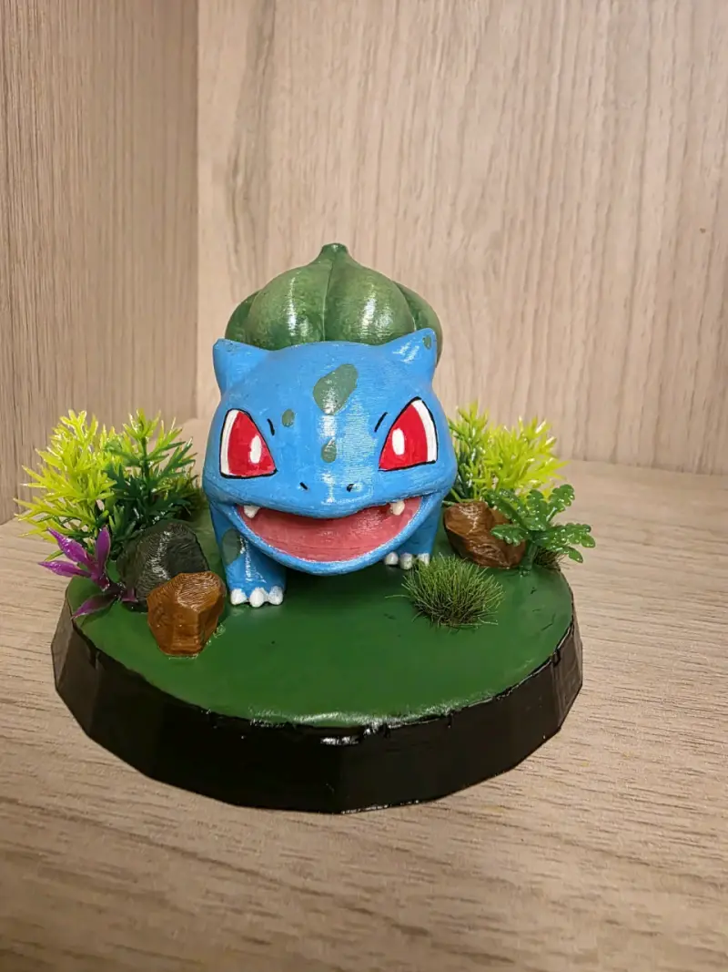 Figura decorativa Bulbasaur - 3