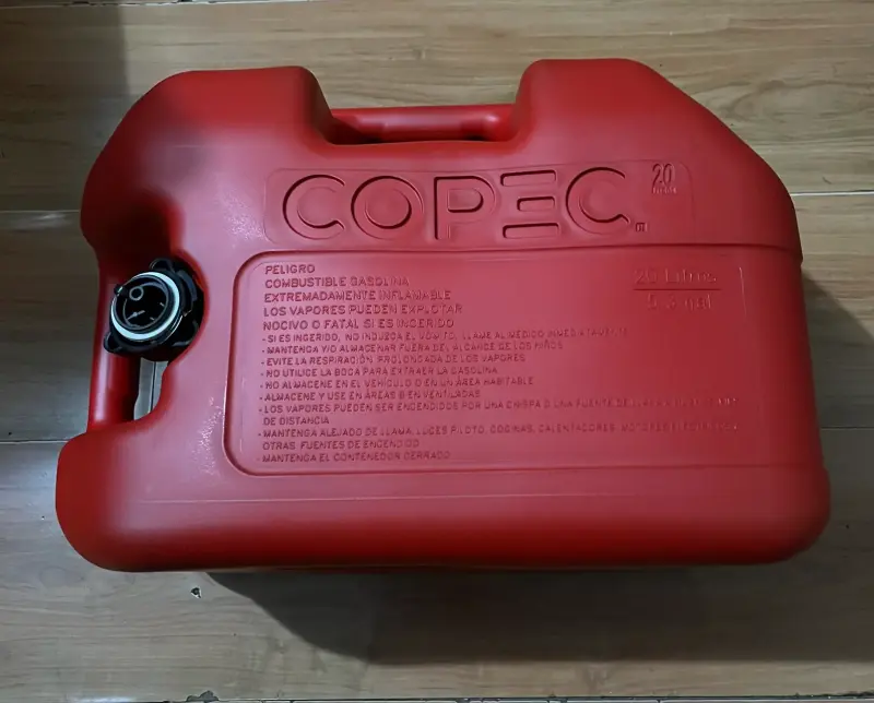Bidón de gasolina COPEC 20L