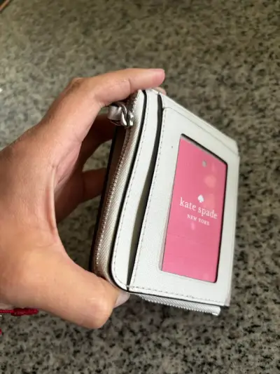 Billetera Kate Spade beige - miniatura 3
