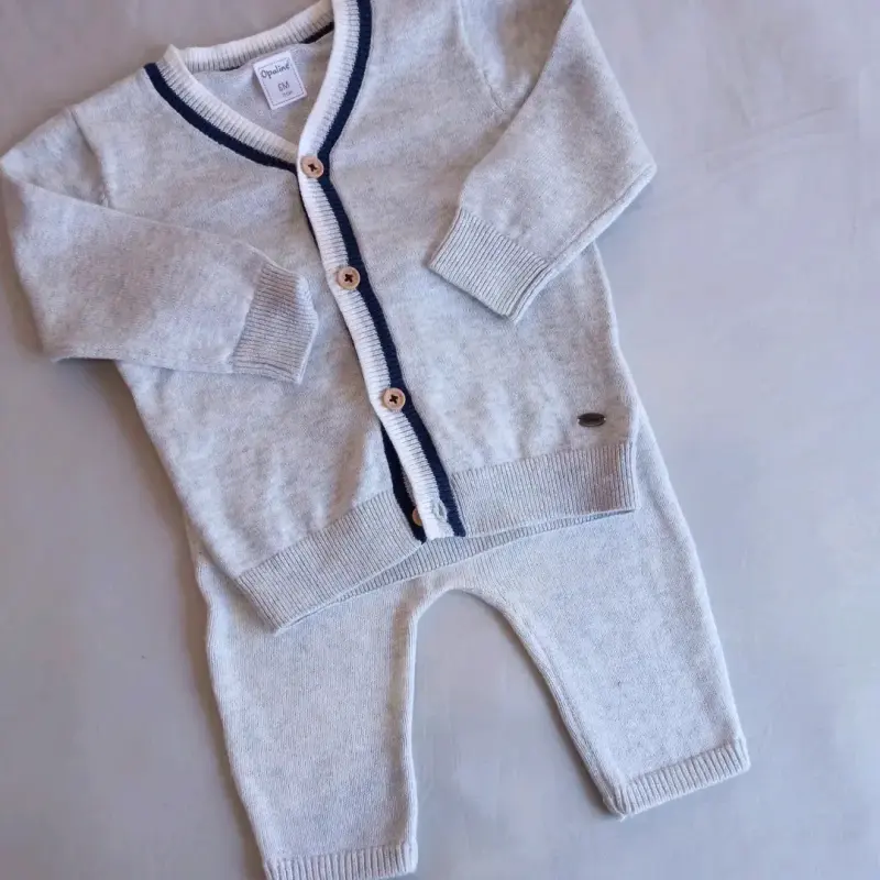 Conjunto de bebé gris Opaline