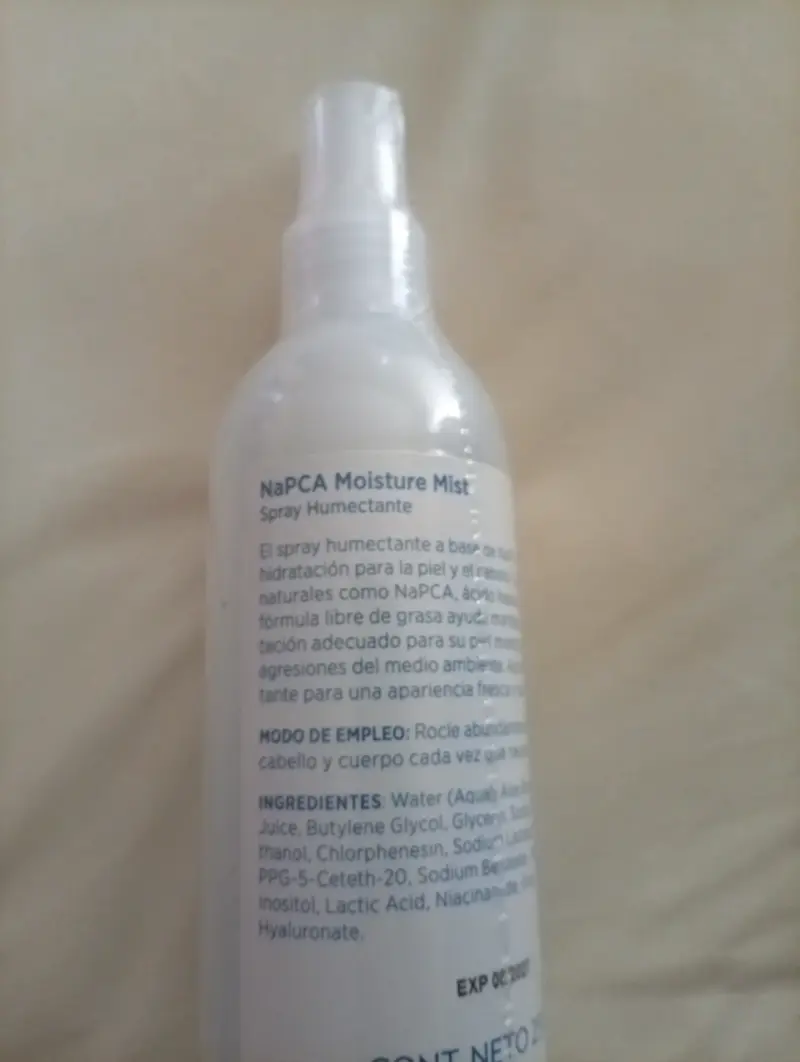 Spray hidratante Nu Skin NaPCA - 3