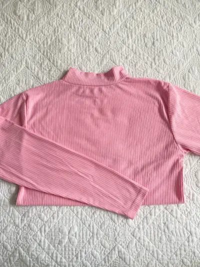 Polera rosada manga larga - miniatura 1