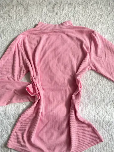 Polera rosada manga larga - miniatura 2