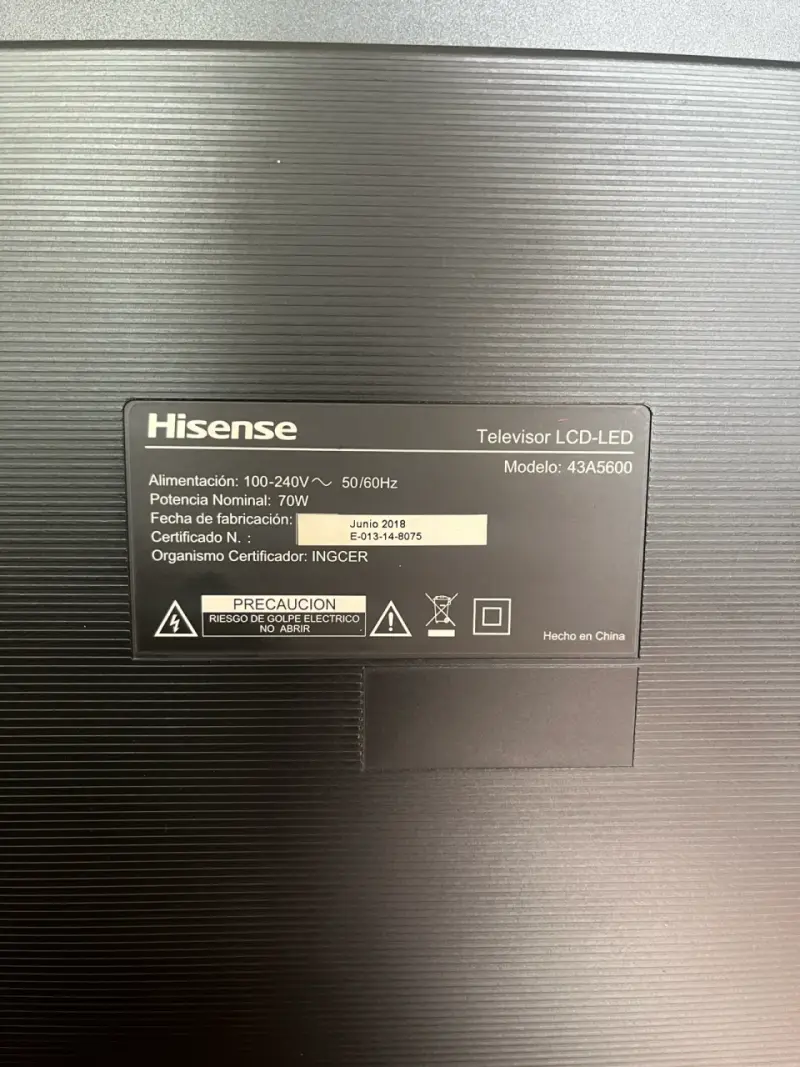 Televisor Hisense 43 pulgadas Full HD - 2