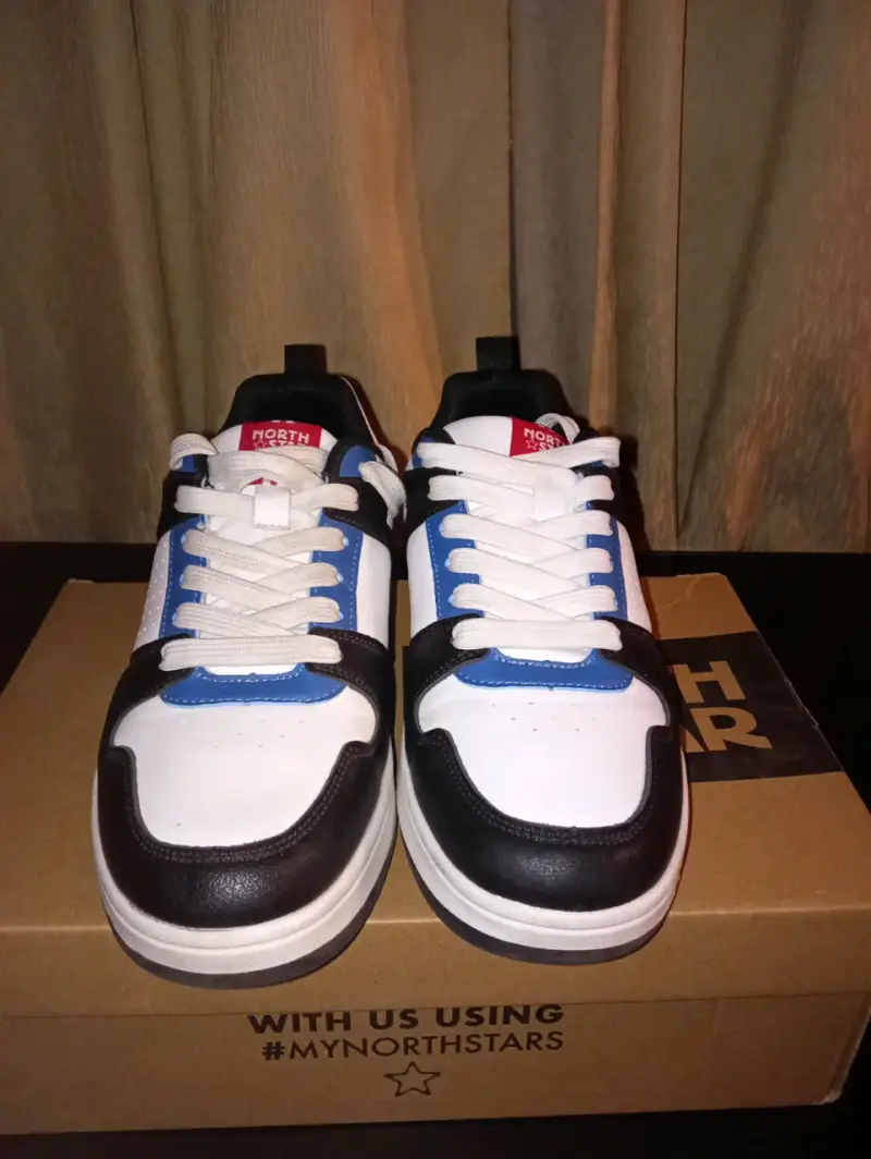 Zapatillas North Star blanco y azul - 3