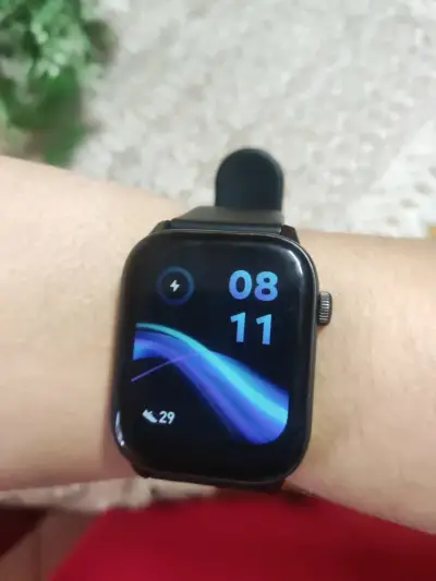 Reloj inteligente negro Hoco - miniatura 1