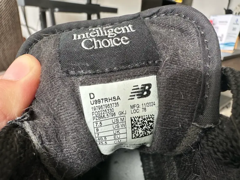 Zapatillas deportivas negras New Balance - 4