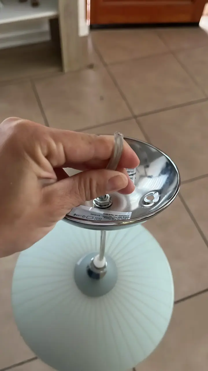 Lámpara de techo metalizada - 2