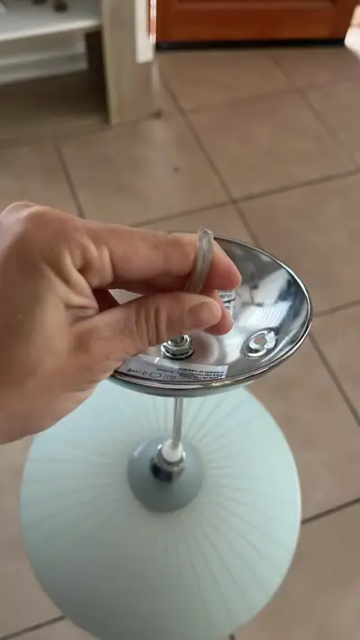Lámpara de techo metalizada - miniatura 2