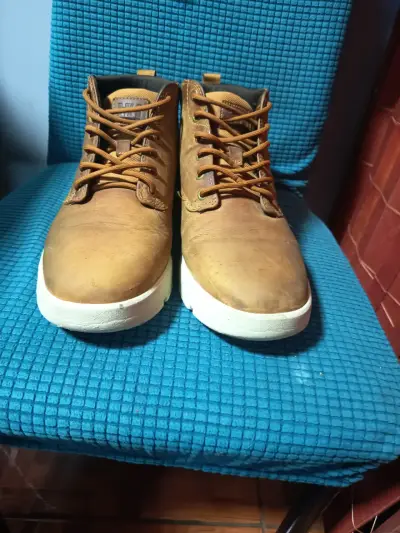 Botines de cuero marrón - miniatura 1