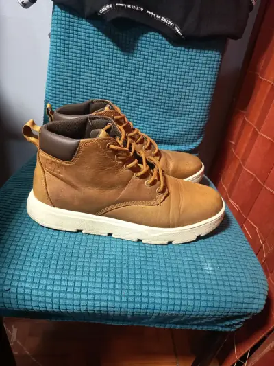Botines de cuero marrón - miniatura 2
