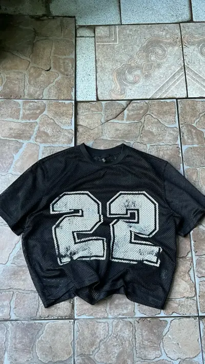 Polera deportiva negra talla XL - miniatura 1