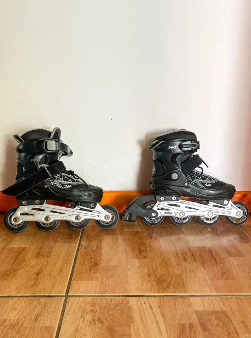 PATIN EN LINEA RIDER SLIDE NEGRO-GRIS 36-39 - 3