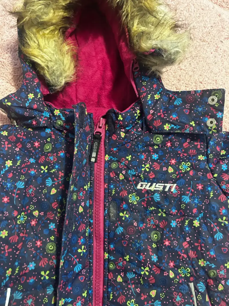 Parka infantil con capucha talla 2 - 2