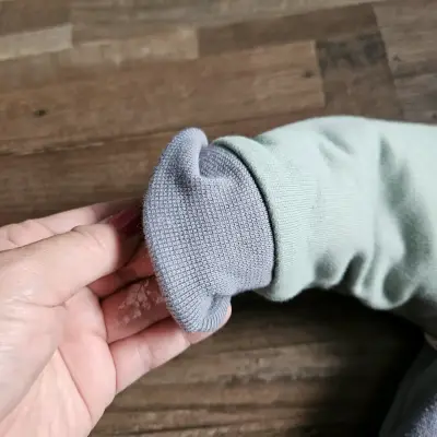 Saco de dormir infantil gris - miniatura 3