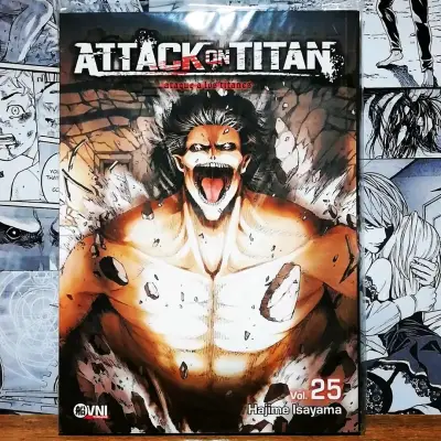 ATTACK ON TITAN - #25 y #26 - OVNI ARG. - miniatura 1