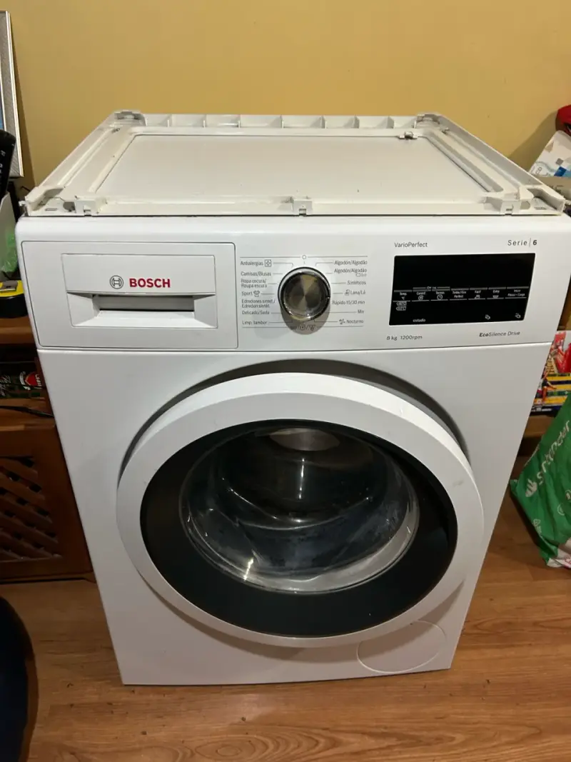 Lavadora Bosch 8kg blanca - 2