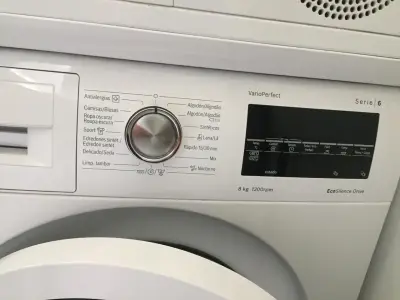 Lavadora Bosch 8kg blanca - miniatura 5