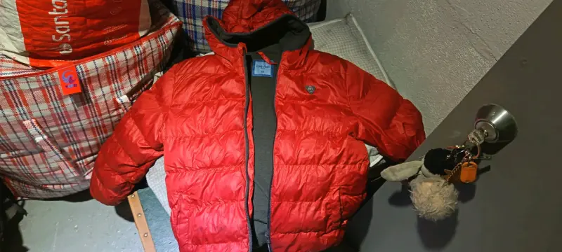 Chaqueta acolchada roja - 2