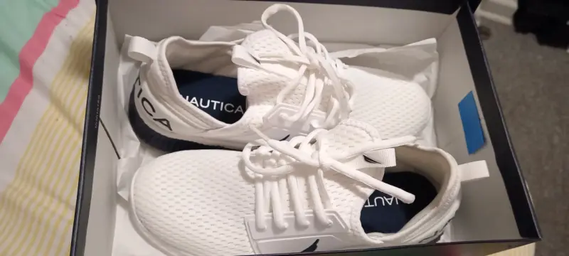 Zapatillas blancas Nautica nuevas - 1
