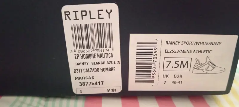 Zapatillas blancas Nautica nuevas - 6