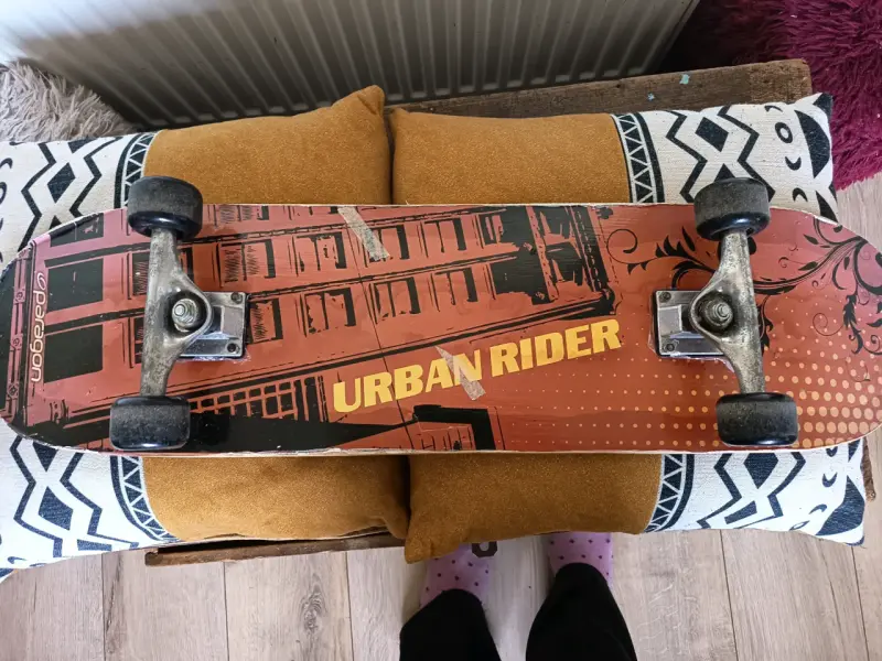 Tabla de skate usada - 2