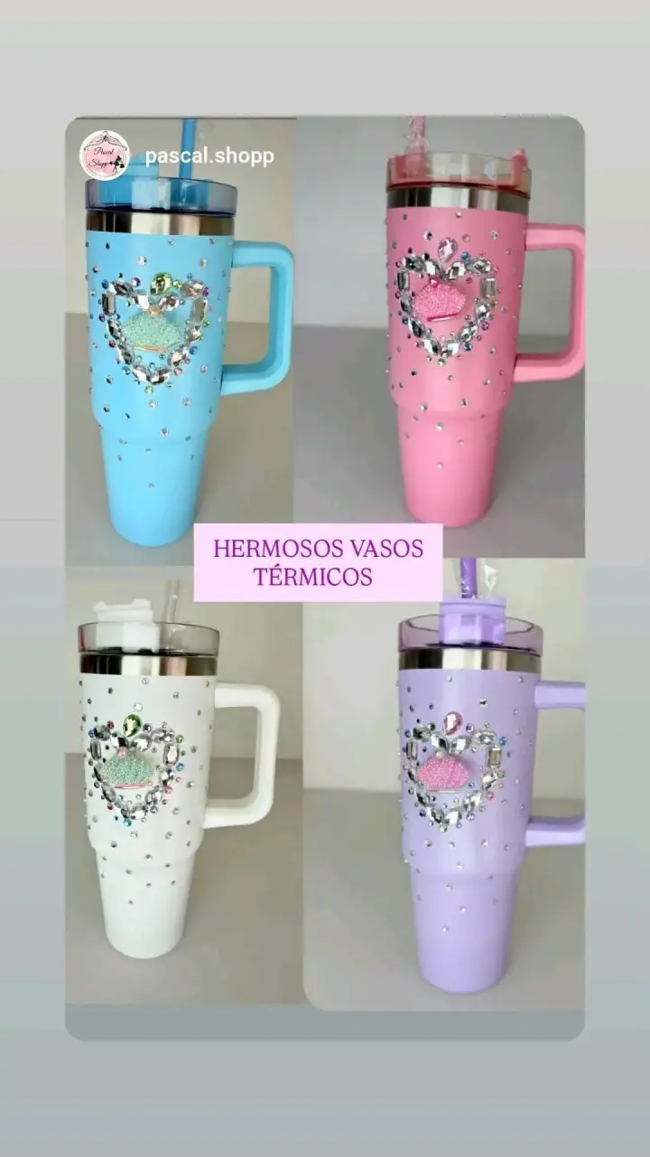 Vasos térmicos coloridos - 2