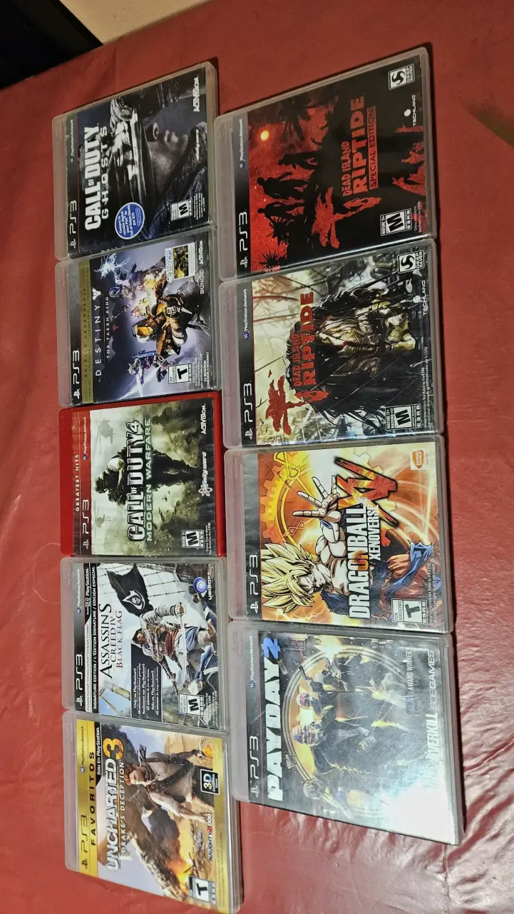 Lote de juegos PS3 variados - 2