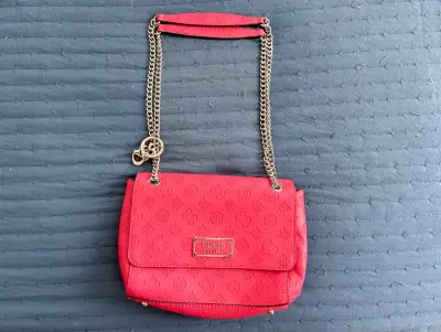 Crossbody Guess Rosado Red - miniatura 1