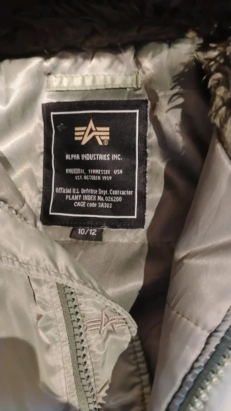 Parka Alpha N-3B Antigua Niño - 3