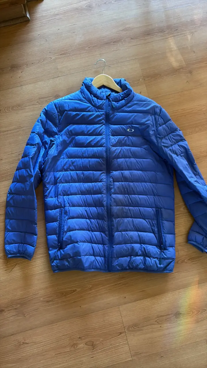 Parka  azul acolchada